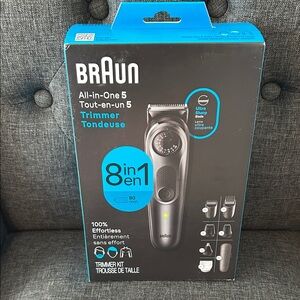 NEW 🆕 Sealed Braun 8-in-1 Trimmer Kit Never Opened